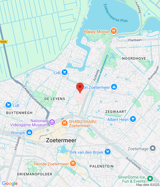 Google maps afbeelding voor HuisartsenSpoedpost Zoetermeer
