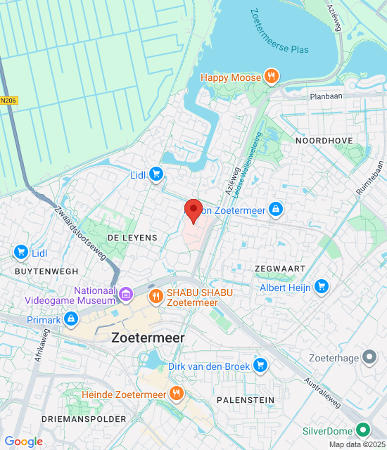 Google maps afbeelding voor HuisartsenSpoedpost Zoetermeer