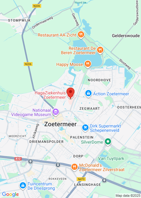 Google maps afbeelding voor HuisartsenSpoedpost Zoetermeer