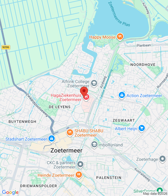 Google maps afbeelding voor Dienstapotheek