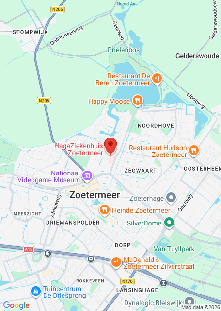 Google maps afbeelding voor HuisartsenSpoedpost Zoetermeer