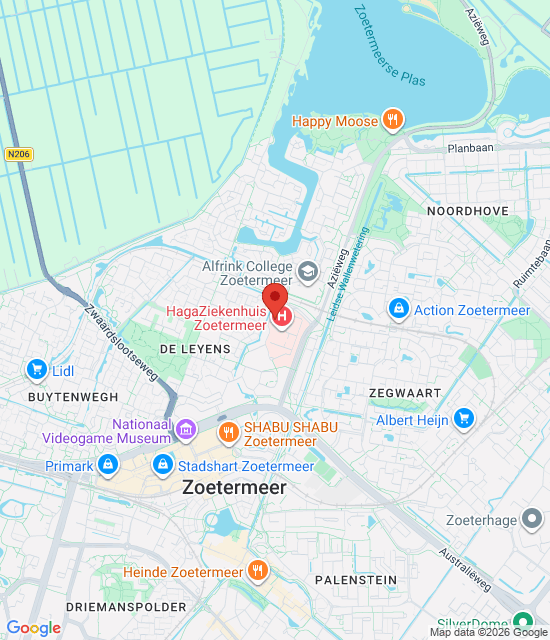 Google maps afbeelding voor Dienstapotheek