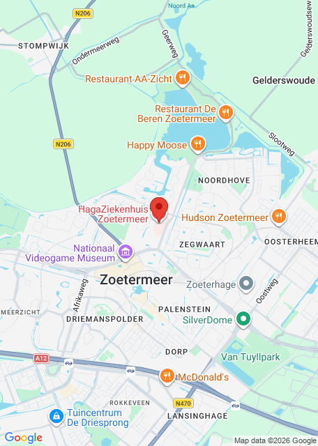 Google maps afbeelding voor HuisartsenSpoedpost Zoetermeer