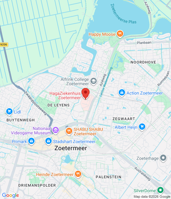 Google maps afbeelding voor HuisartsenSpoedpost Zoetermeer